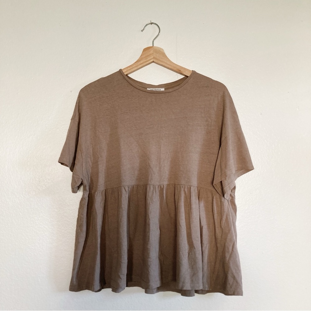 Zara mauve top